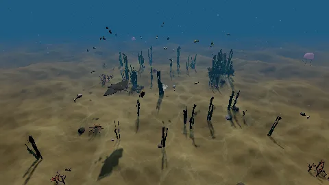 Coral Reef, Tropical Aquarium, 113 items, by Singularo